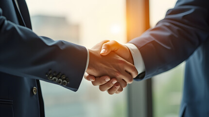Business Deal Handshake Partnership Agreement