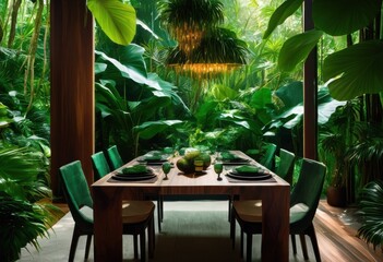 lush vibrant foliage featuring product placement inviting freshness nature, arrangement, beauty, blossoms, bright, cheerful, color, decor, depth, detail