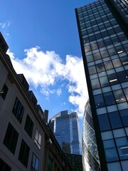 Office buildings in the city center