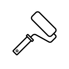 paint roller - vector icon
