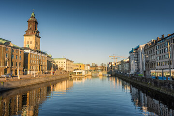 Goteborg, Sweden, Canal in the city center
