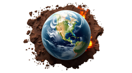 Photo of earth isolated on transparent background.png