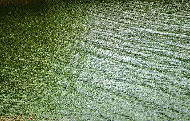 Abstract Water Surface in Brazil. Water reflection texture background. sea wave. River lake rippling Water.Ocean surface nature background.