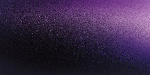 Obraz premium A gradient background transitioning from dark purple to black, featuring a textured, grainy appearance with subtle light reflections.