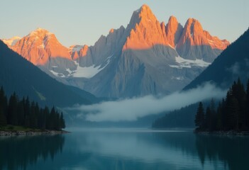 Fototapeta premium stunning landscape showcasing majestic scenery hidden treasures breathtaking adventure, beauty, canyon, coast, cloud, desert, exploration, fog, fauna