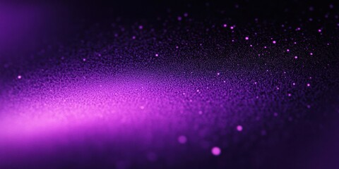 A vibrant abstract background featuring purple hues and scattered light particles, creating a dreamy and ethereal atmosphere.