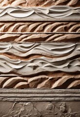 detailed close view intricate textures patterns stunning wall surfaces including decorative elements, brick, stone, concrete, plaster, design, finish, layer