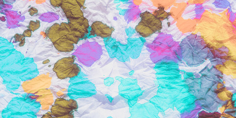 Dark Tie Dye Background. Grunge Line Texture.