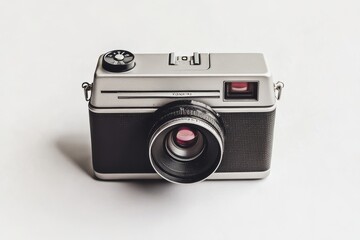 A vintage camera captures memories with timeless elegance and intricate design in soft lighting isolated on transparent background
