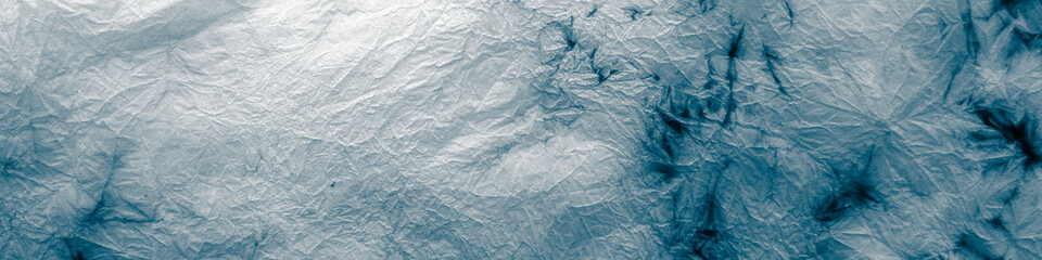 Beach Watercolor. Black Stain. Grey Wave Effect