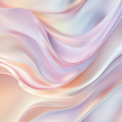 Flowing Pastel Drape