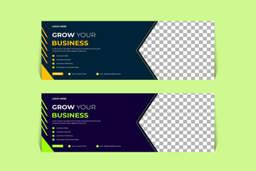 Professional Corporate Facebook Banner Design for Business Growth