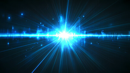 glowing blue energy