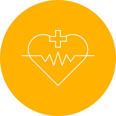 Medical Sign I single vector icon illustration