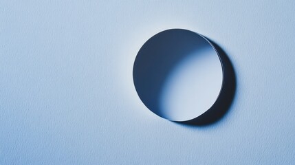 Close-up of concentric circles on metal surface, creating an optical illusion.