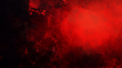 Fototapeta premium Dark red background with a black gradient and blurred texture, creating a moody, eerie, and horror-inspired atmosphere. Perfect for spooky themes, dramatic visuals, or mysterious designs.