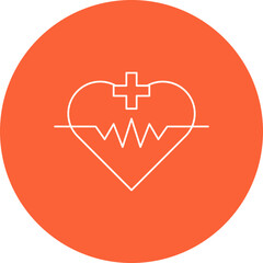 Medical Sign I single vector icon illustration