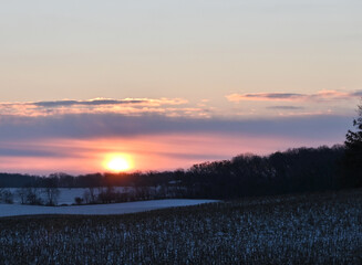 Sunset in the Country