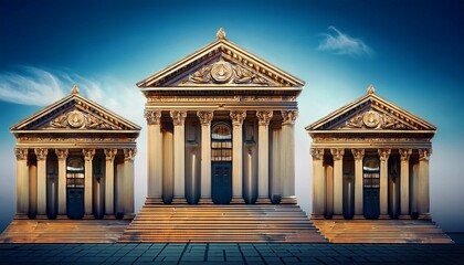 Obraz premium the royal palace in madrid spain