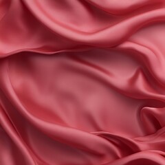 Obraz premium A romantic Valentine's Day background with soft fabric, gentle waves, and love motifs
