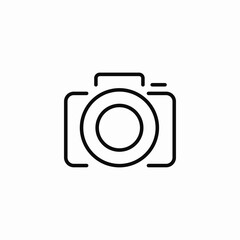 studio photo icon sign vector
