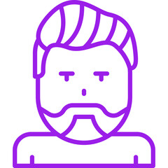 Hipster Style I single vector icon illustration
