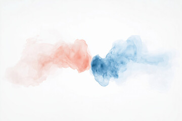 Fototapeta premium Abstract Watercolor Smoke