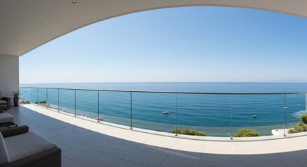 Fototapeta premium luxury home in the morning