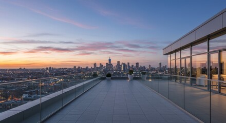 Fototapeta premium modern office building in the city