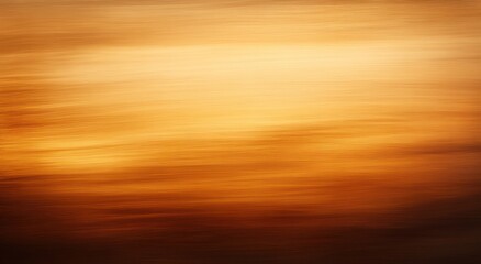 Golden Sunset Sky; Soft Clouds