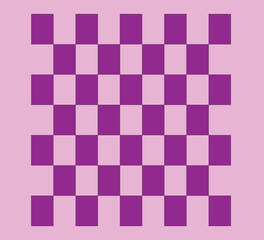 violet Seamless Check Pattern