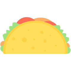 Kitchen delicacy multi coloured icon pack