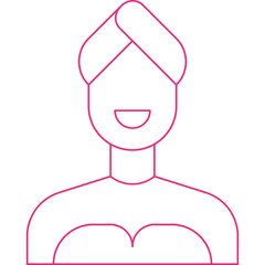 SPA single vector icon illustration