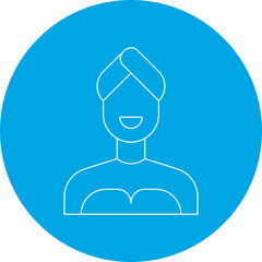 SPA single vector icon illustration