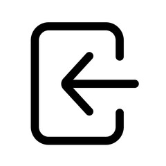 Logistics platform Library outline icon pack