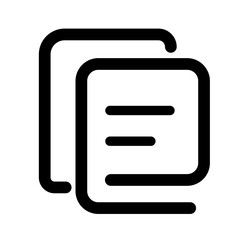 Logistics platform Library outline icon pack