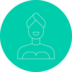 SPA single vector icon illustration