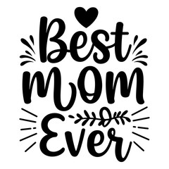 Fototapeta premium Heartfelt Mother's Day SVG Design
