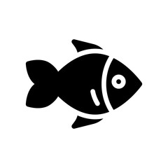 fish glyph icon