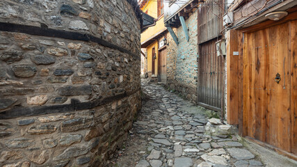Village of Cumalikizik, UNESCO Heritage site, Bursa, Bursa Province, Turkey, 700 years old Ottoman village.