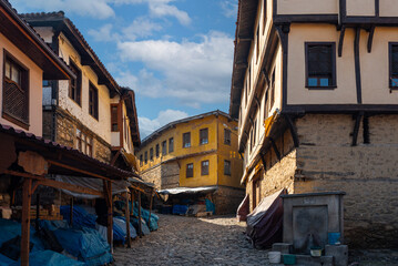 Village of Cumalikizik, UNESCO Heritage site, Bursa, Bursa Province, Turkey, 700 years old Ottoman village.