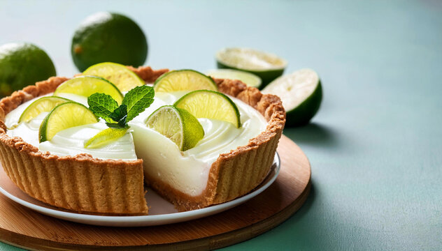 Tarte au citron vert de Floride ou Key Lime Pie