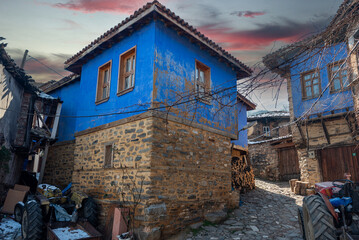 Village of Cumalikizik, UNESCO Heritage site, Bursa, Bursa Province, Turkey, 700 years old Ottoman village.