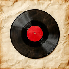 Obraz premium Old vinyl record pattern
