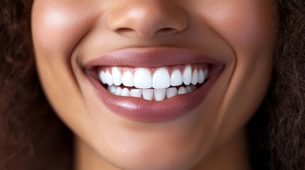 Obraz premium White teeth. Dental health concept