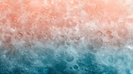 Obraz premium The abstract artwork depicts gradient color changes and many small bubbles