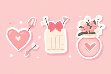 Valentine's Day Stickers