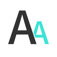 Recording pen black sky blue line icon pack