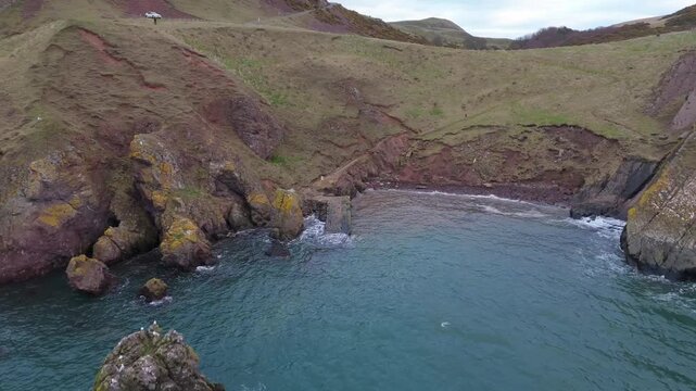 St abbs head Pettico wick harbour
