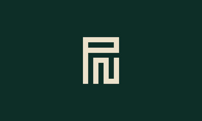 PN monogram logo design